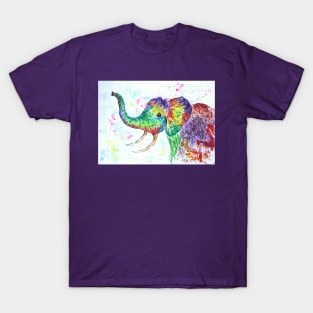 Colourful Elephant T-Shirt